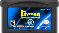 Rayman 10th Anniversary Collection GameBoy Advance US box art